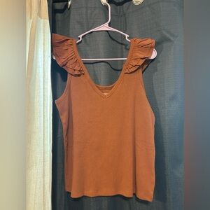 Old Navy Ruffle Tank - Size Large - NWT